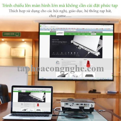 Ugreen 10138 10M màu Đen Cáp chuyển đổi HDMI sang DVI 24 + 1 thuần đồng HD106 30010138